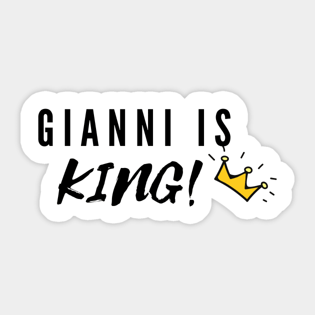 Gianni is King Sticker by SoulSummer